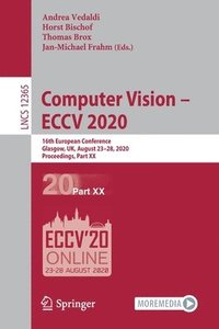 bokomslag Computer Vision  ECCV 2020