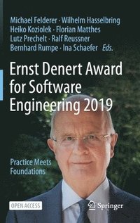 bokomslag Ernst Denert Award for Software Engineering 2019
