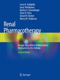 bokomslag Renal Pharmacotherapy