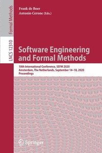 bokomslag Software Engineering and Formal Methods