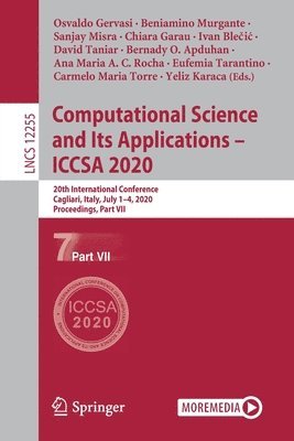 bokomslag Computational Science and Its Applications  ICCSA 2020