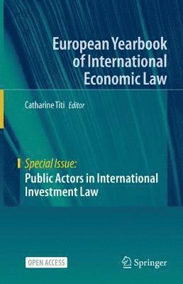 bokomslag Public Actors in International Investment Law