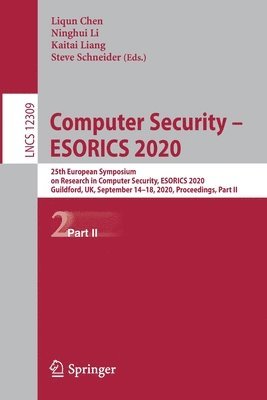 Computer Security  ESORICS 2020 1