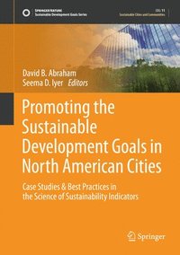 bokomslag Promoting the Sustainable Development Goals in North American Cities