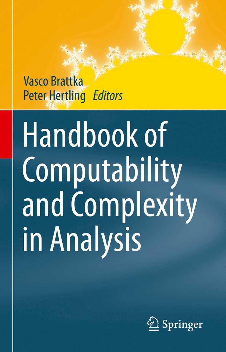 Vasco Brattka, Peter Hertling - Handbook of Computability and Complexity in Analysis, Inbunden