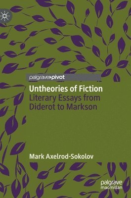 bokomslag Untheories of Fiction