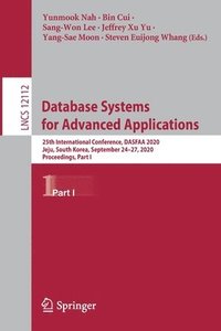 bokomslag Database Systems for Advanced Applications