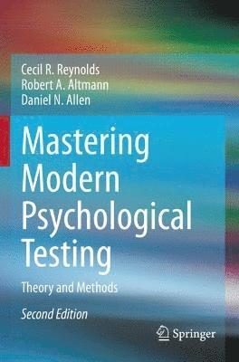 bokomslag Mastering Modern Psychological Testing