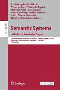 bokomslag Semantic Systems. In the Era of Knowledge Graphs