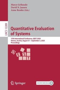 bokomslag Quantitative Evaluation of Systems