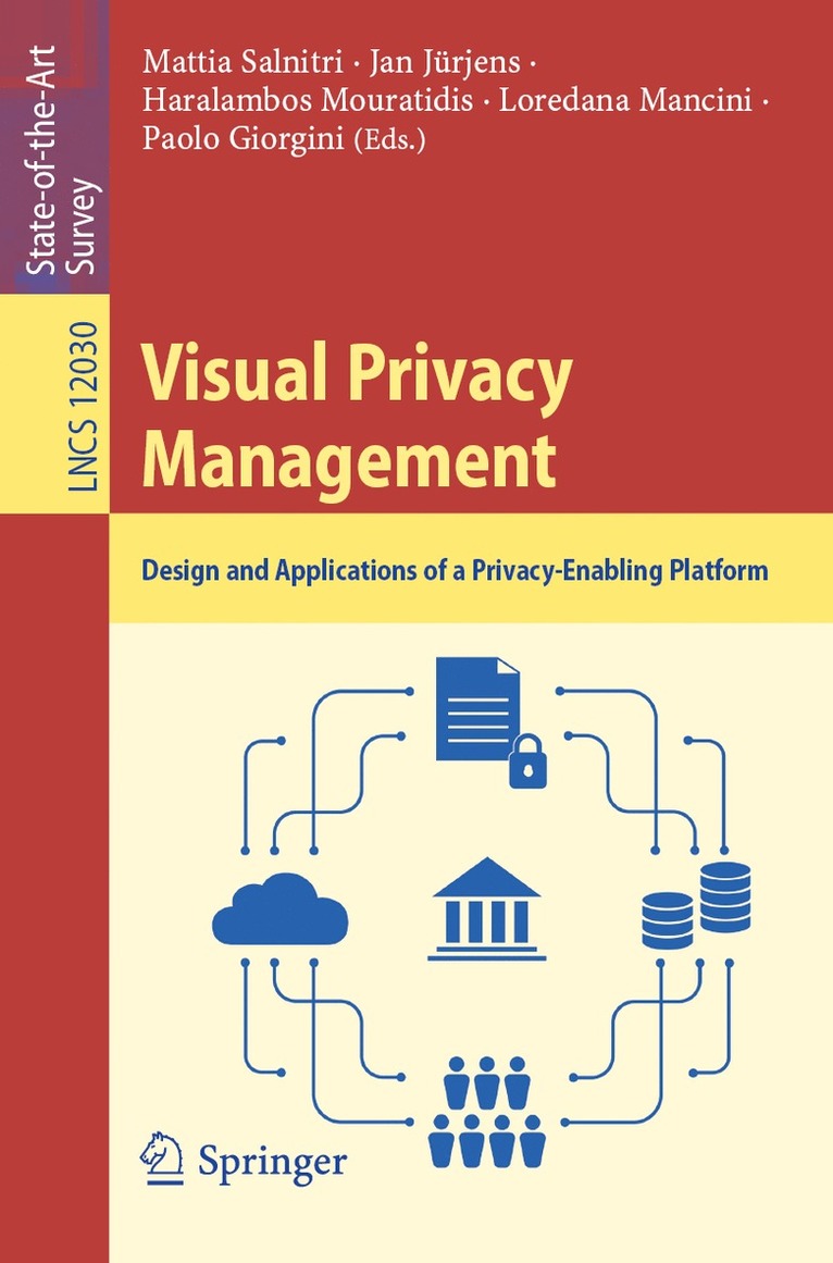 Mattia Salnitri, Jan Jürjens, Haralambos Mouratidis, Loredana Mancini, Paolo Giorgini, Jan Jurjens - Visual Privacy Management, Häftad