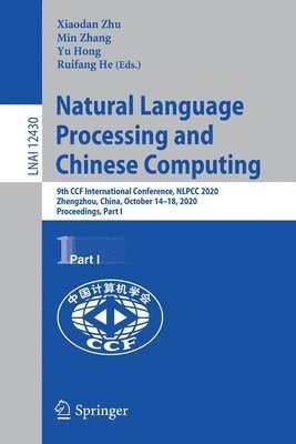 bokomslag Natural Language Processing and Chinese Computing