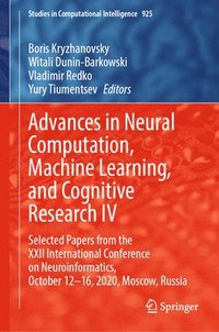 bokomslag Advances in Neural Computation, Machine Learning, and Cognitive Research IV