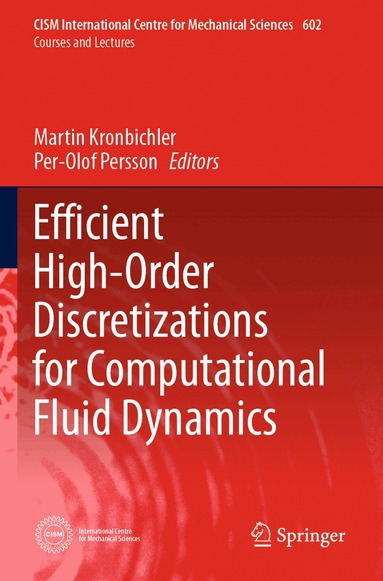 Martin Kronbichler, Per-Olof Persson - Efficient High-Order Discretizations for Computational Fluid Dynamics, Häftad