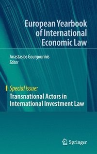 bokomslag Transnational Actors in International Investment Law