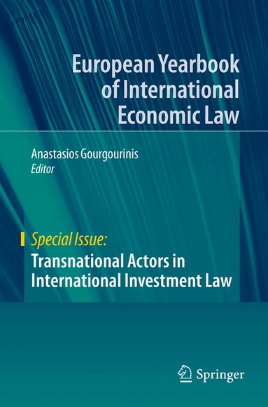 Anastasios Gourgourinis - Transnational Actors in International Investment Law, Häftad
