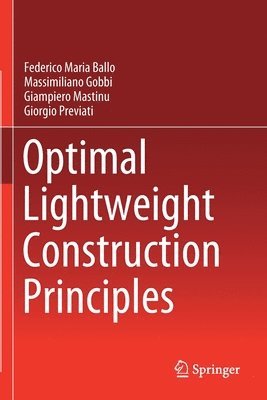 bokomslag Optimal Lightweight Construction Principles