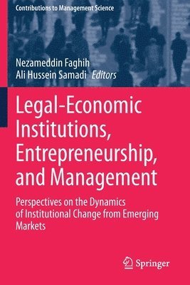 bokomslag Legal-Economic Institutions, Entrepreneurship, and Management