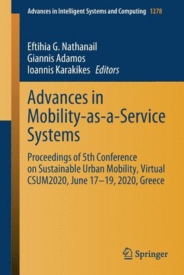 Advances in Mobility-as-a-Service Systems 1