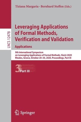 Leveraging Applications of Formal Methods, Verification and Validation: Applications 1