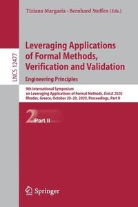 bokomslag Leveraging Applications of Formal Methods, Verification and Validation: Engineering Principles