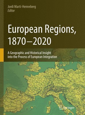 bokomslag European Regions, 1870  2020