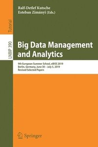 bokomslag Big Data Management and Analytics