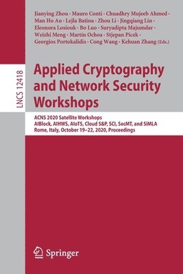 bokomslag Applied Cryptography and Network Security Workshops