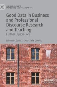 bokomslag Good Data in Business and Professional Discourse Research and Teaching