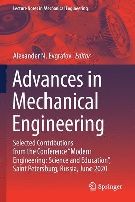 Alexander N. Evgrafov - Advances in Mechanical Engineering, Häftad