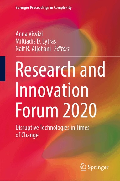Anna Visvizi, Miltiadis D. Lytras, Naif R. Aljohani - Research and Innovation Forum 2020, Inbunden