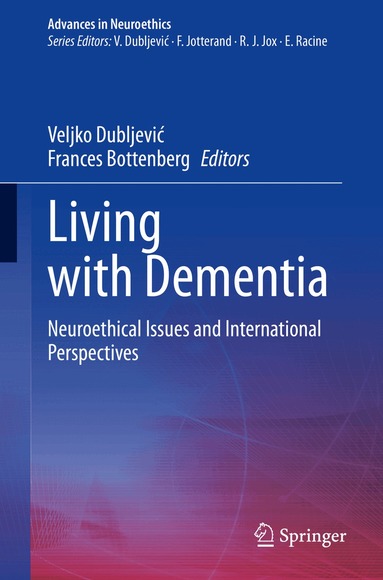 Veljko Dubljević, Frances Bottenberg - Living with Dementia, Inbunden