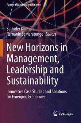 bokomslag New Horizons in Management, Leadership and Sustainability