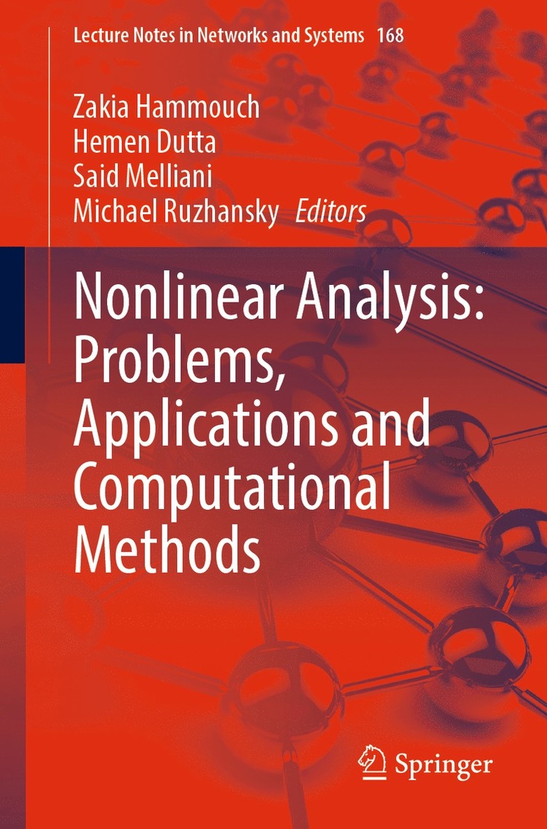 Zakia Hammouch, Hemen Dutta, Said Melliani, Michael Ruzhansky - Nonlinear Analysis: Problems, Applications and Computational Methods, Häftad