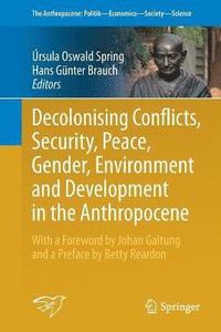 bokomslag Decolonising Conflicts, Security, Peace, Gender, Environment and Development in the Anthropocene