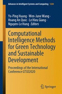 bokomslag Computational Intelligence Methods for Green Technology and Sustainable Development