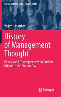 bokomslag History of Management Thought