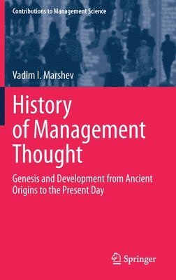 bokomslag History of Management Thought