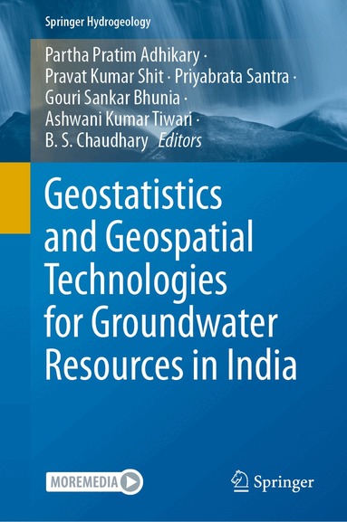 Partha Pratim Adhikary, Pravat Kumar Shit, Priyabrata Santra, Gouri Sankar Bhunia, Ashwani Kumar Tiwari, B. S. Chaudhary - Geostatistics and Geospatial Technologies for Groundwater Resources in India, Inbunden