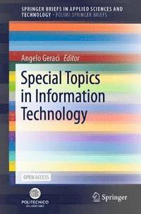 bokomslag Special Topics in Information Technology