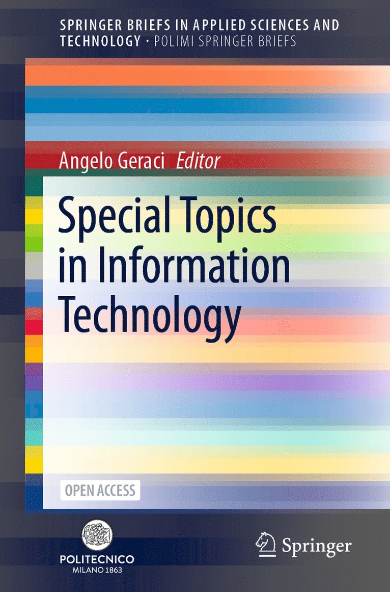 Angelo Geraci - Special Topics in Information Technology, Häftad