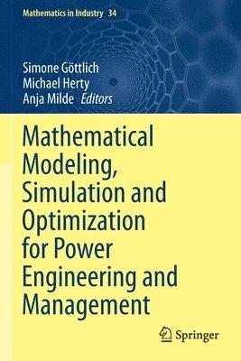 Mathematical Modeling, Simulation and Optimization for Power Engineering and Management 1