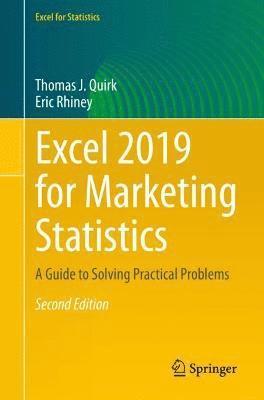 bokomslag Excel 2019 for Marketing Statistics