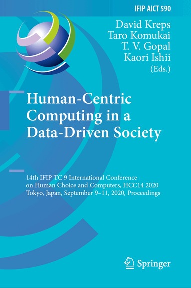 David Kreps, Taro Komukai, T. V. Gopal, Kaori Ishii - Human-Centric Computing in a Data-Driven Society, Inbunden