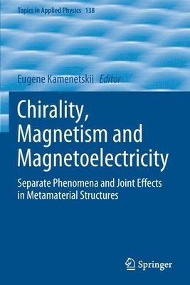 Chirality, Magnetism and Magnetoelectricity 1