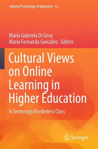 María Gabriela Di Gesú, María Fernanda González - Cultural Views on Online Learning in Higher Education, Häftad