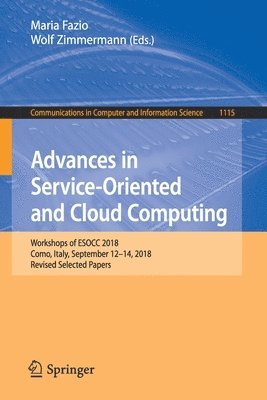 bokomslag Advances in Service-Oriented and Cloud Computing