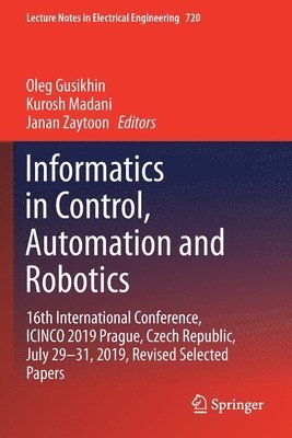 bokomslag Informatics in Control, Automation and Robotics