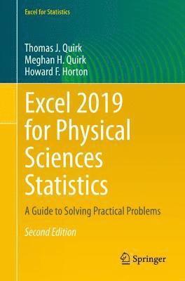 Excel 2019 for Physical Sciences Statistics 1