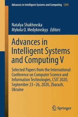bokomslag Advances in Intelligent Systems and Computing V